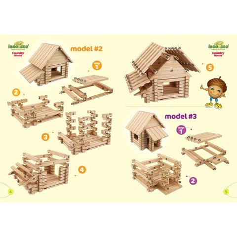 IGROTECO Country House 4 in 1 Building Set old Preview 7