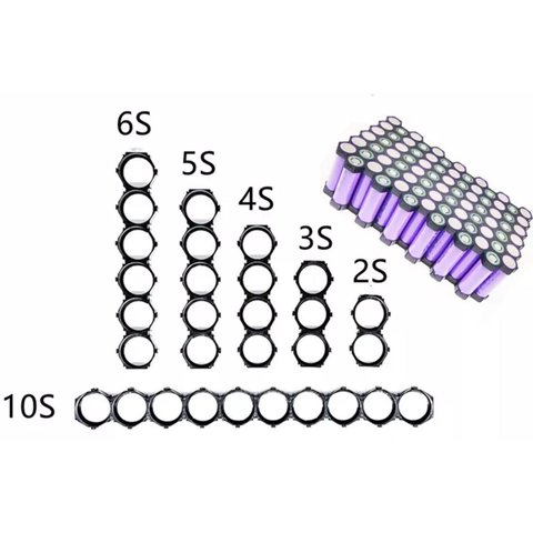 Holder for Batteries 18650, (cell, 1x10) Preview 1