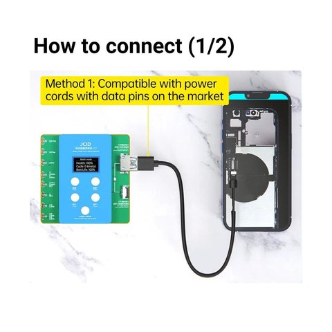 JC ID Q1 Battery Health Quick Repair for iPhone 11 / 12 / 13 / 14 / 15 series Preview 3