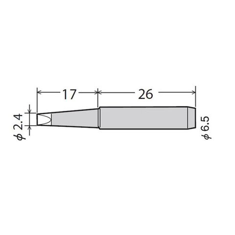 Soldering Iron Tip GOOT PX-60RT-2.4D Preview 1