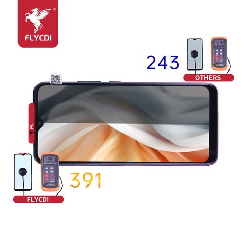 LCD FLYCDI compatible with Vivo U10, Y11 (2019), Y12 (2019), Y15 (2019), Y17 (2019), Y3, (black, without frame, with wide edge, BV064WLM-L00-3900) Preview 2