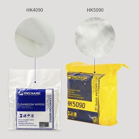 Microfiber Cloth Mechanic HK5090, (for dust and fingerprints removing, 400 pcs., 100*100 mm) Preview 2