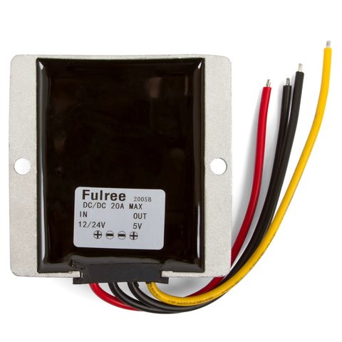 Inversor (convertidor) de voltaje de 12-24 V a 5 V (20 A)  para coche Vista previa  1