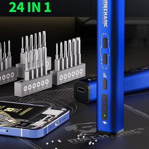 Destornillador eléctrico inalámbrico Mechanic ES240, 24 in 1 Vista previa  1