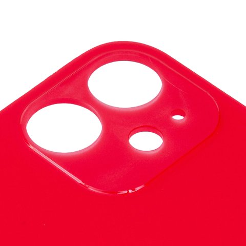 Panel trasero de carcasa puede usarse con iPhone 11, roja, no es necesario desmontar la cámara, Original (PRC), big hole Vista previa  1