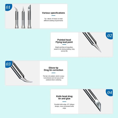 Punta para cautín Sunshine SS-C210-I Vista previa  7