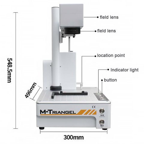 Лазерний сепаратор M-Triangel MG OneS (SP002), для відклеювання рамки дисплея і задньої кришки Прев'ю 1