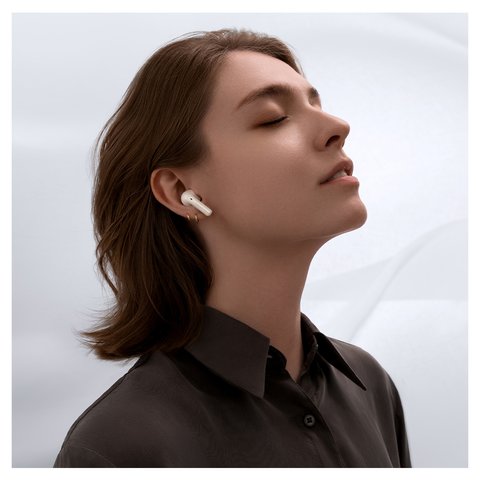 Гарнитура Baseus Storm 3, беспроводная, белая, с зарядным кейсом, с USB кабелем тип-C, #NGTW140102 Превью 2