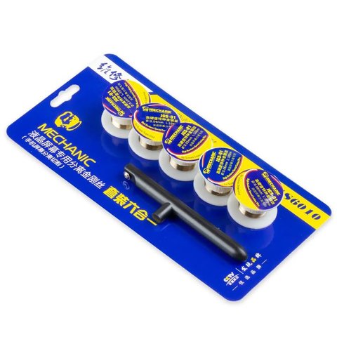 Струна для отклеивания стекла Mechanic JGS6010, 0,1 мм, 0,08 мм, 0,06 мм, 0,05 мм, 0,04 мм, 100 м Превью 1