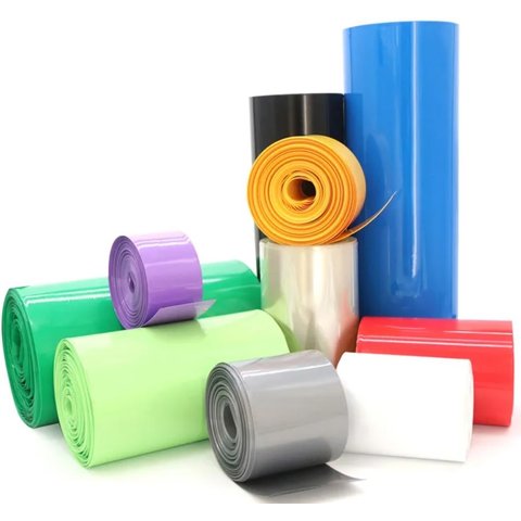 Термозбіжна трубка, 1 м, 85 мм, біла Прев'ю 1