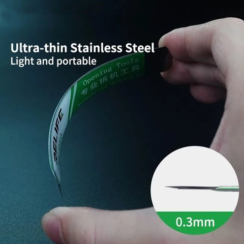 Инструмент для поднятия дисплея/тачскрина RELIFE RL-050, лопатка металлическая Превью 3