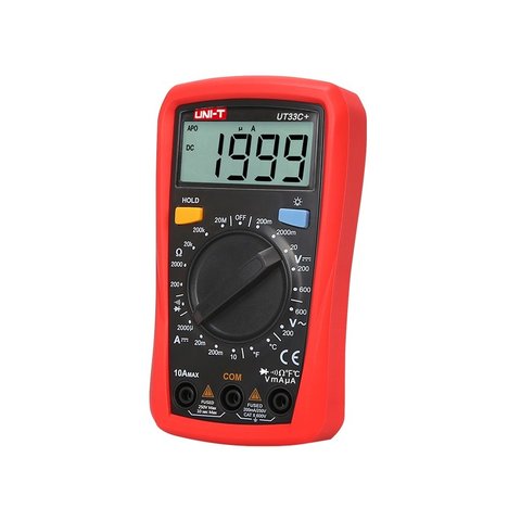 Кишеньковий цифровий мультиметр UNI-T UT33C+ Прев'ю 2