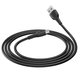 USB кабель Borofone BX51, USB тип-A, micro-USB тип-B, 100 см, 2 A, чорний, #6931474743916 Прев'ю 1
