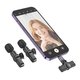 Микрофон петличный Borofone BKF12, беспроводной, с клипсой, USB тип-C, Lightning Превью 5