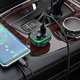 FM-трансмітер Hoco E62, чорний, з дисплеєм, USB тип-C, USB тип-A, 3 порта, 20 Вт, Quick Charge, Power Delivery (PD), #6931474756299 Прев'ю 2