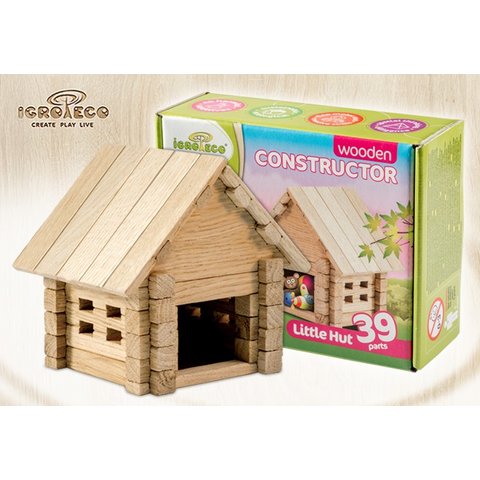 Конструктор IGROTECO Хатинка Прев'ю 3