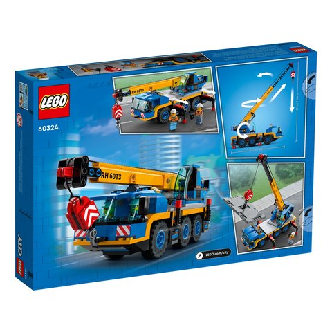 Конструктор LEGO City Пересувний кран (60324) Прев'ю 1